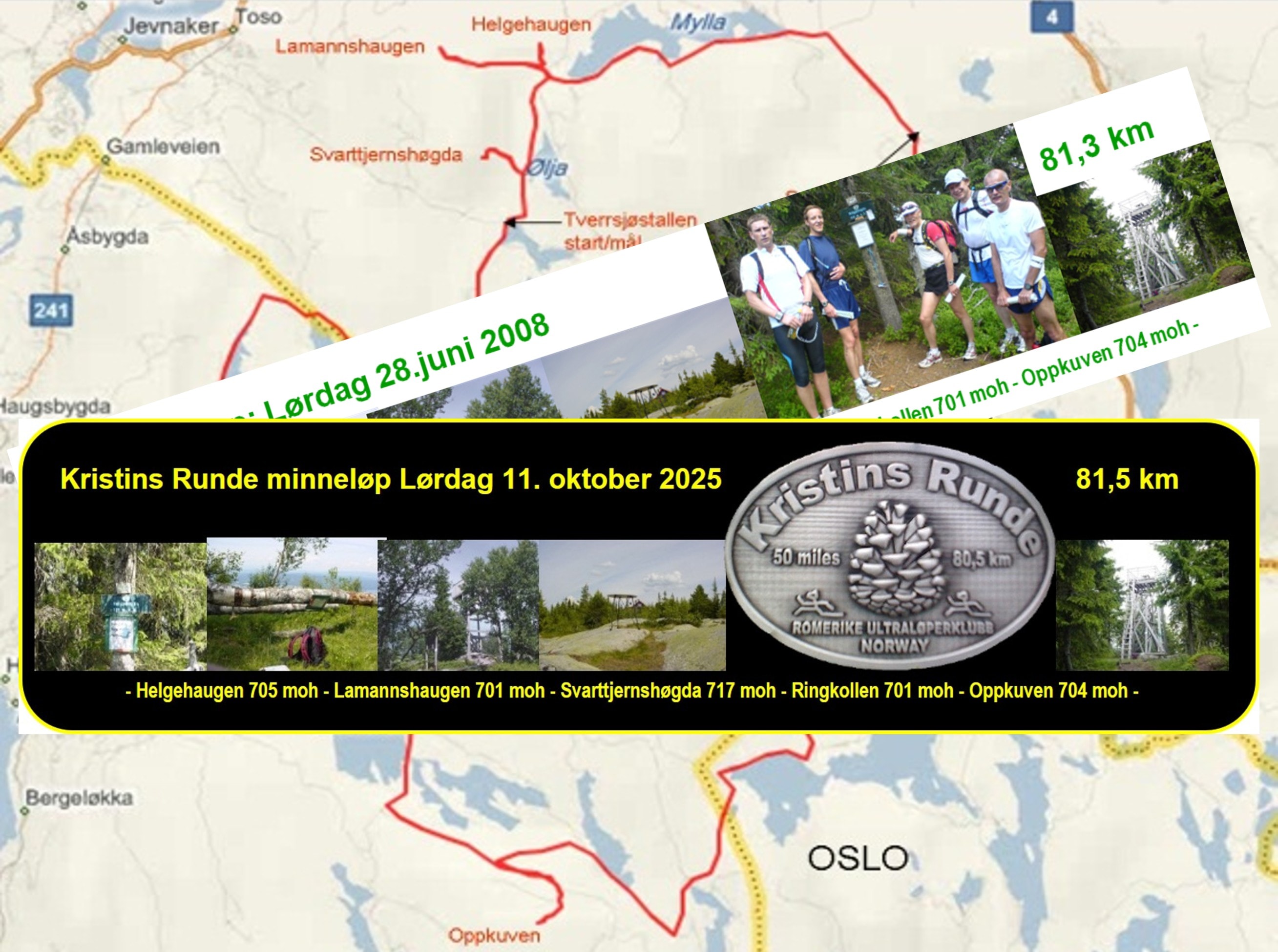 Kristins Runde (mimreløp) lørdag 11. oktober UTSOLGT